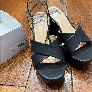 DV by Dolce Vita Black Platform Sandals
